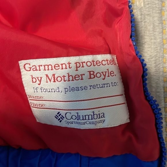 Vintage Columbia Bugaboo Winter Athletic 2 in 1 Jacket 80s - Picture 15 of 16